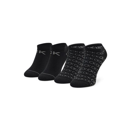Calvin Klein Zestaw 2 par stopek damskich 701218779 Czarny ze sklepu MODIVO w kategorii Skarpetki damskie - zdjęcie 185691389