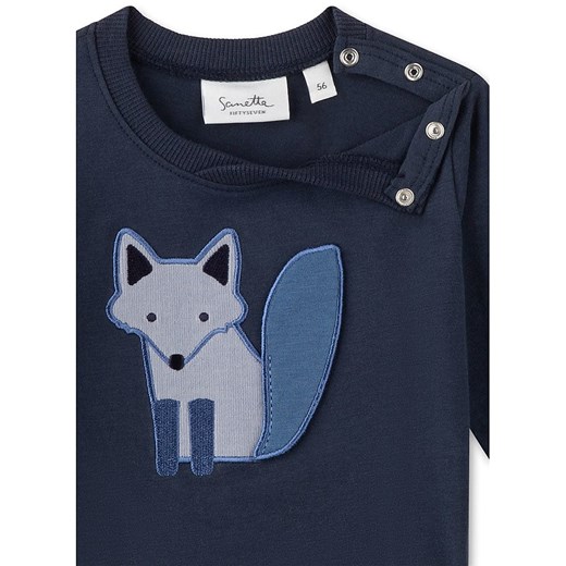 Sanetta Kidswear Koszulka w kolorze granatowym 80 okazyjna cena Limango Polska