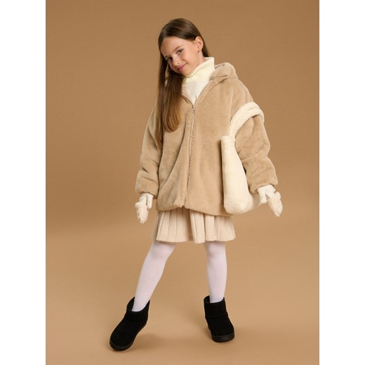 Sinsay - Szalik golf - kremowy Sinsay M Sinsay