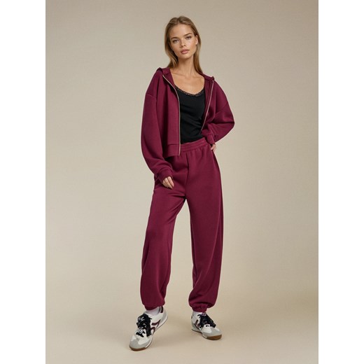 Sinsay - Spodnie dresowe - czerwony Sinsay XL Sinsay