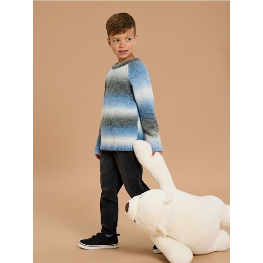 Sinsay - Sweter z efektem ombre z domieszką wełny - wielobarwny ze sklepu Sinsay w kategorii Swetry chłopięce - zdjęcie 185693509