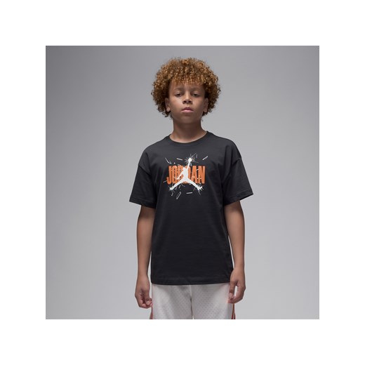 T-shirt dla dużych dzieci '85 Shatter Jordan - Czerń ze sklepu Nike poland w kategorii T-shirty chłopięce - zdjęcie 185693617