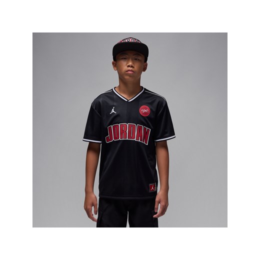 Koszulka sportowa dla dużych dzieci Jordan - Czerń ze sklepu Nike poland w kategorii T-shirty chłopięce - zdjęcie 185693649