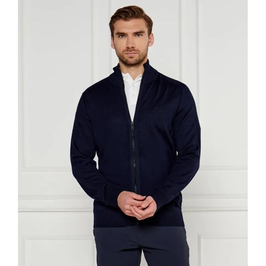 BOSS ORANGE Wełniany kardigan Avac_FZ | Regular Fit ze sklepu Gomez Fashion Store w kategorii Swetry męskie - zdjęcie 185694408
