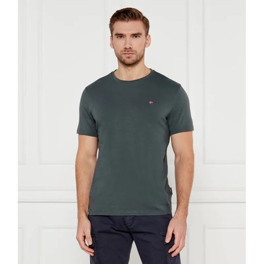 Napapijri T-shirt SALIS | Regular Fit ze sklepu Gomez Fashion Store w kategorii T-shirty męskie - zdjęcie 185696787