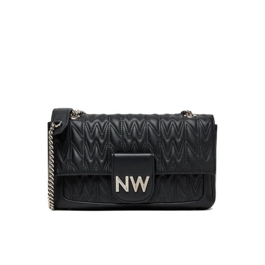 Torebka Nine West CEO-Astoria-Allure-LX10165 Czarny ze sklepu eobuwie.pl w kategorii Listonoszki - zdjęcie 185697265