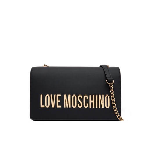 Torebka LOVE MOSCHINO JC4192PP0NKD0000 Czarny ze sklepu eobuwie.pl w kategorii Listonoszki - zdjęcie 185697306