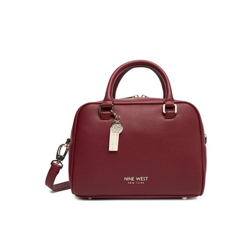 Torebka Nine West CEO-Brooklyn-Bliss-LX10159 Bordowy ze sklepu eobuwie.pl w kategorii Kuferki - zdjęcie 185697338