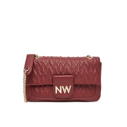 Torebka Nine West CEO-Astoria-Allure-LX10165 Bordowy ze sklepu eobuwie.pl w kategorii Kopertówki - zdjęcie 185697355