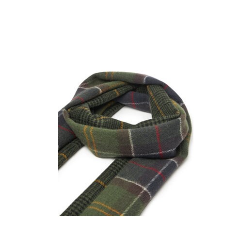 Szalik Barbour Dramside Reversible USC0401TN11 Zielony Barbour OS eobuwie.pl