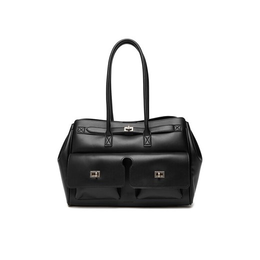 Gino Rossi Torebka EO-CLOVER-X10167 Czarny ze sklepu MODIVO w kategorii Torby Shopper bag - zdjęcie 185698239