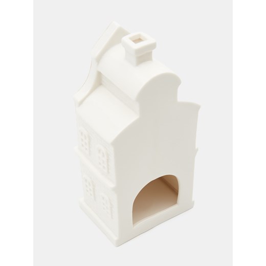 Sinsay - Świecznik w kształcie domku - kremowy Sinsay One Size Sinsay