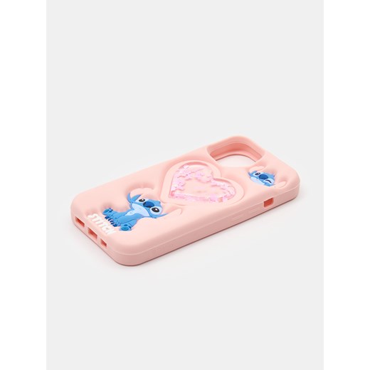 Sinsay - Etui na iPhone 13/14 Stitch - różowy Sinsay One Size Sinsay