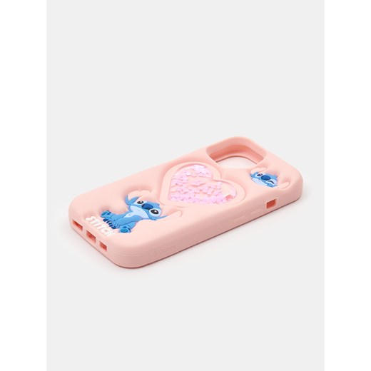 Sinsay - Etui na iPhone 15 Stitch - różowy Sinsay One Size Sinsay