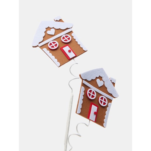 Sinsay - Dekoracja świąteczna - brązowy Sinsay One Size Sinsay