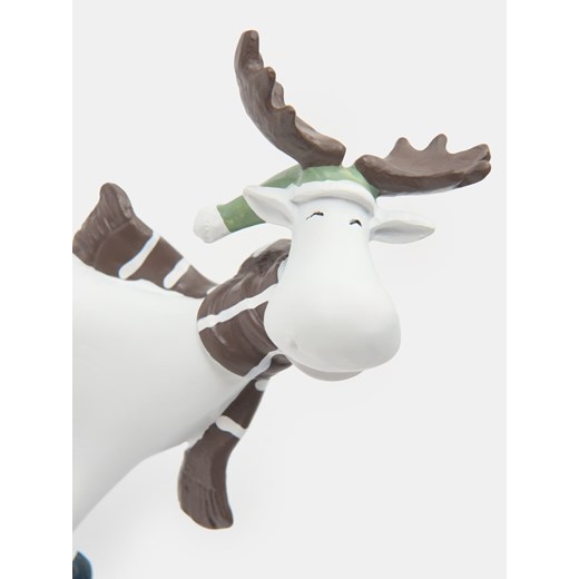 Sinsay - Dekoracja świąteczna w kształcie renifera - biały Sinsay One Size Sinsay