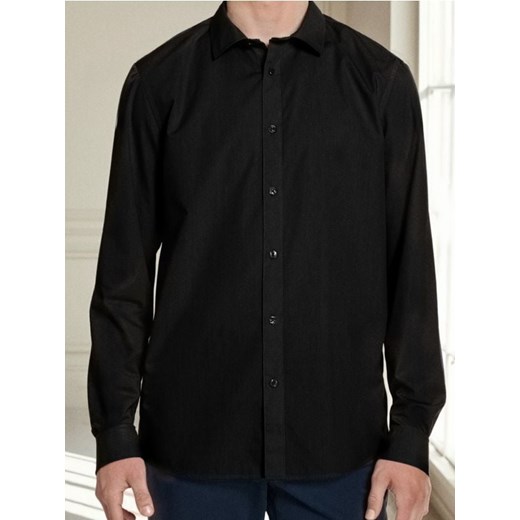 Sinsay - Koszula slim fit - czarny ze sklepu Sinsay w kategorii Koszule męskie - zdjęcie 185702056