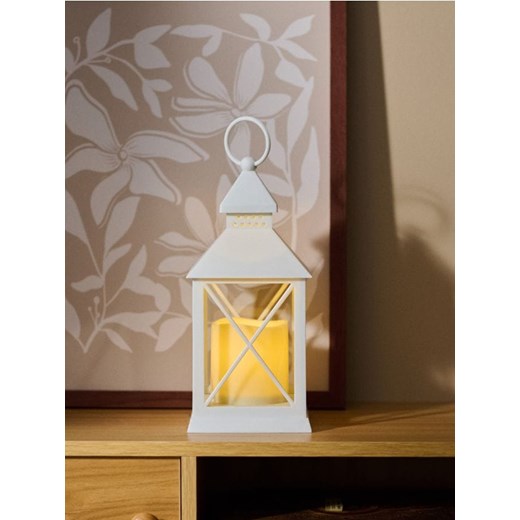 Sinsay - Lampka LED w kształcie lampionu - biały ze sklepu Sinsay w kategorii Dom - zdjęcie 185702227