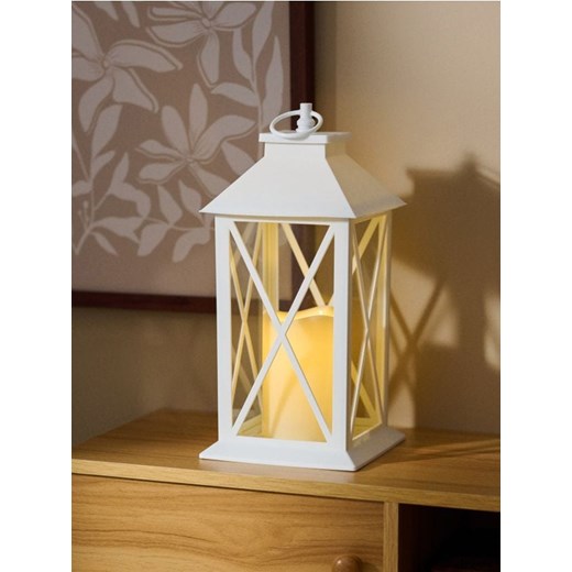 Sinsay - Lampka LED w kształcie lampionu - biały ze sklepu Sinsay w kategorii Dom - zdjęcie 185702229