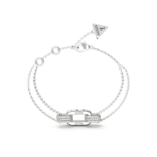 Bransoletka Guess JUBB04 581JW Srebrny ze sklepu eobuwie.pl w kategorii Bransoletki - zdjęcie 185702627