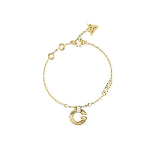 Bransoletka Guess JUBB04 519JW Złoty ze sklepu eobuwie.pl w kategorii Bransoletki - zdjęcie 185702656