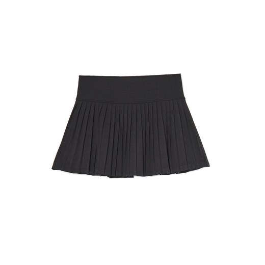 Cropp - Czarna spódniczka mini z plisami - czarny Cropp M Cropp