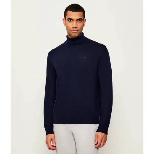 Calvin Klein Wełniany golf | Regular Fit ze sklepu Gomez Fashion Store w kategorii Swetry męskie - zdjęcie 185704387
