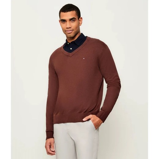 Tommy Hilfiger Sweter | Regular Fit | z dodatkiem kaszmiru ze sklepu Gomez Fashion Store w kategorii Swetry męskie - zdjęcie 185704409