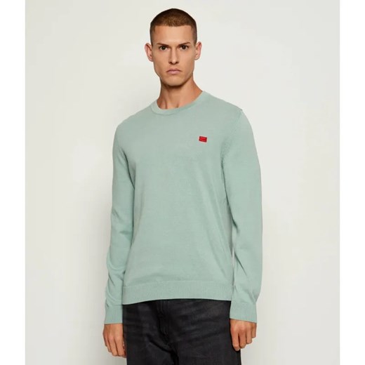 HUGO Sweter San Cassius-C1 | Regular Fit ze sklepu Gomez Fashion Store w kategorii Swetry męskie - zdjęcie 185704418