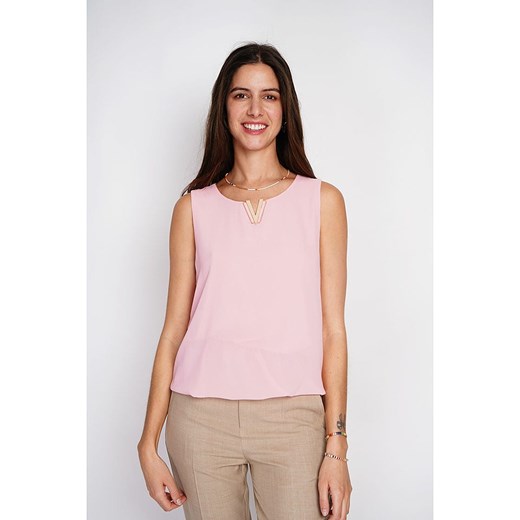 William de Faye Top w kolorze jasnoróżowym William De Faye 42 okazyjna cena Limango Polska