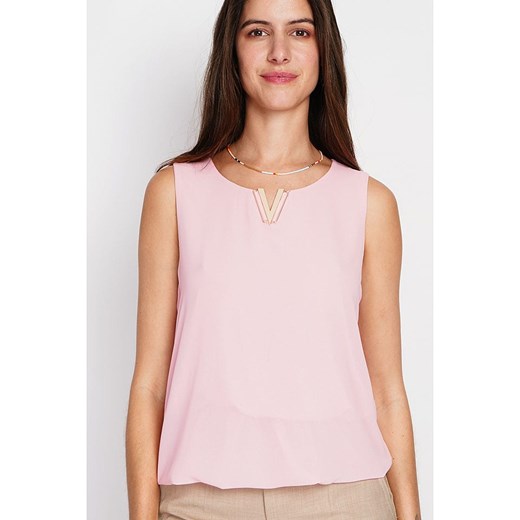 William de Faye Top w kolorze jasnoróżowym William De Faye 42 promocyjna cena Limango Polska