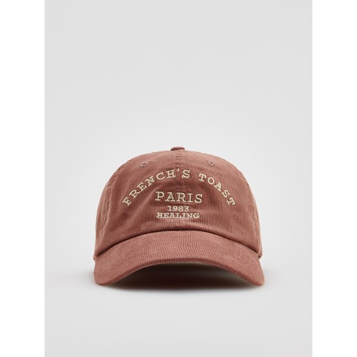 Reserved - Czapka z daszkiem - brązowy ze sklepu Reserved w kategorii Czapki z daszkiem damskie - zdjęcie 185705485
