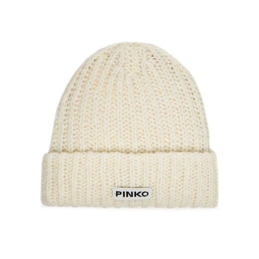 PINKO Czapka 105989 A2Z2 Écru ze sklepu MODIVO w kategorii Czapki zimowe damskie - zdjęcie 185706797