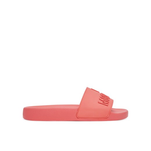 LOVE MOSCHINO Klapki JA28052G0MI15502 Koralowy ze sklepu MODIVO w kategorii Klapki damskie - zdjęcie 185706798