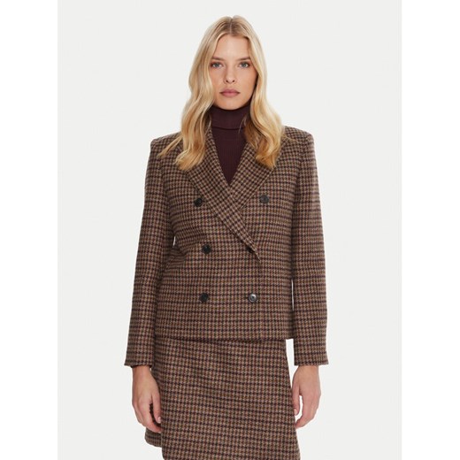 Weekend Max Mara Marynarka Gerusia 2525046032 Brązowy Regular Fit ze sklepu MODIVO w kategorii Marynarki damskie - zdjęcie 185706808