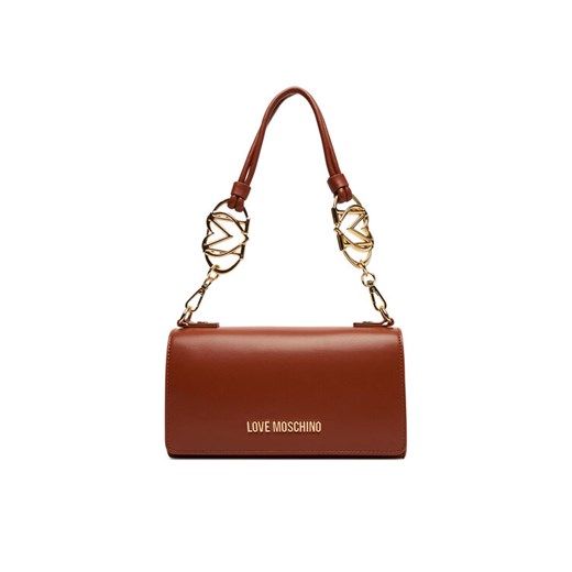 LOVE MOSCHINO Torebka JC4051PP1NLF0312 Brązowy ze sklepu MODIVO w kategorii Torebki damskie - zdjęcie 185706826