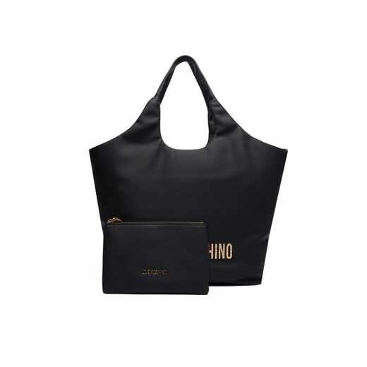 LOVE MOSCHINO Torebka JC4396PP0NKD000A Czarny ze sklepu MODIVO w kategorii Torby Shopper bag - zdjęcie 185706865