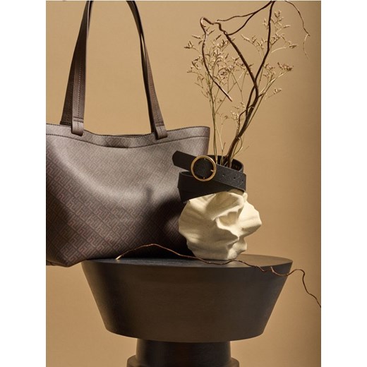 Sinsay - Torba shopper z monogramem - wielobarwny ze sklepu Sinsay w kategorii Torby Shopper bag - zdjęcie 185708439