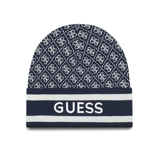 Czapka Guess W4BZ21 Z3JD2 Granatowy ze sklepu eobuwie.pl w kategorii Czapki zimowe damskie - zdjęcie 185709868