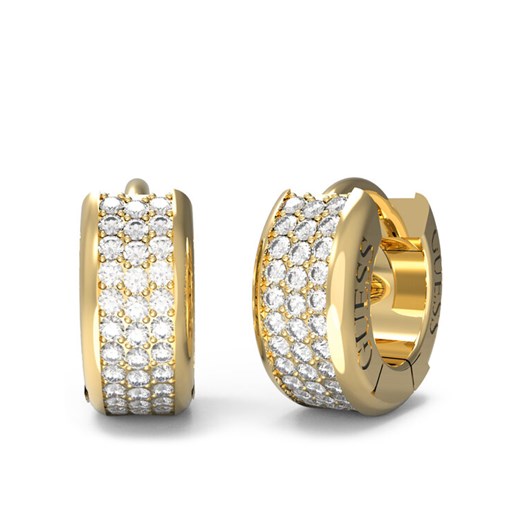 Kolczyki Guess JUBE04 583JW Złoty ze sklepu eobuwie.pl w kategorii Kolczyki - zdjęcie 185709897