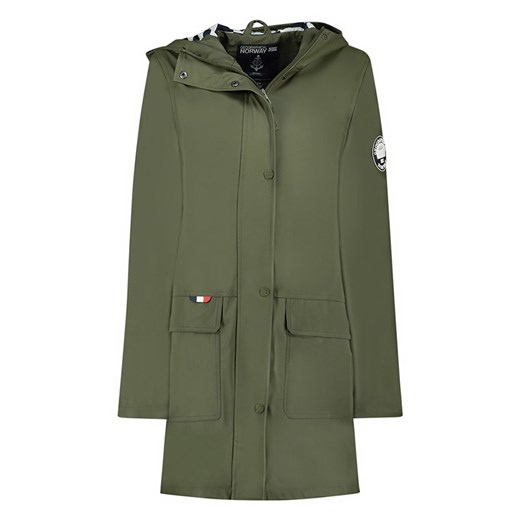 Geographical Norway Parka &quot;Curieuse&quot; w kolorze khaki ze sklepu Limango Polska w kategorii Kurtki damskie - zdjęcie 185711617