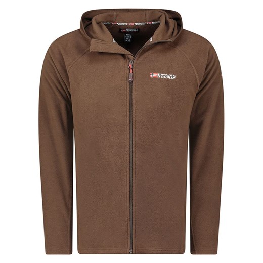 Geographical Norway Kurtka polarowa &quot;Tugood&quot; w kolorze brązowym ze sklepu Limango Polska w kategorii Bluzy damskie - zdjęcie 185711835