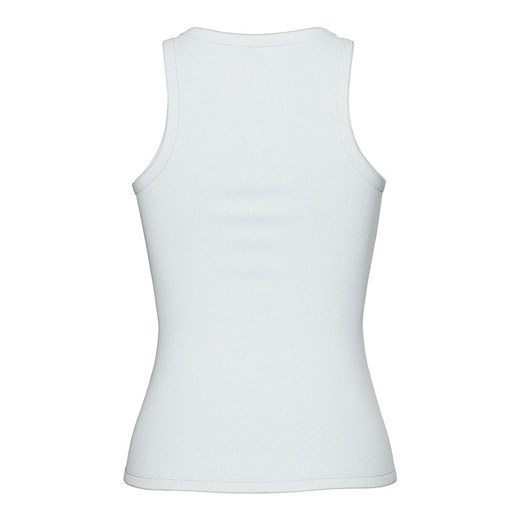 Pieces Top &quot;May&quot; w kolorze białym Pieces XS okazyjna cena Limango Polska