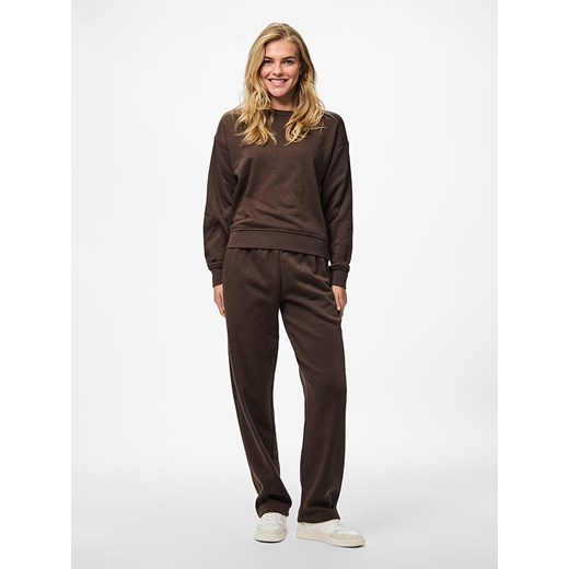 Pieces Bluza &quot;Chilli&quot; w kolorze brązowym ze sklepu Limango Polska w kategorii Bluzy damskie - zdjęcie 185712247