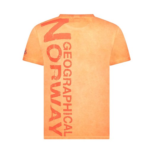 Geographical Norway Koszulka &quot;Jotz&quot; w kolorze pomarańczowym Geographical Norway XXL okazja Limango Polska