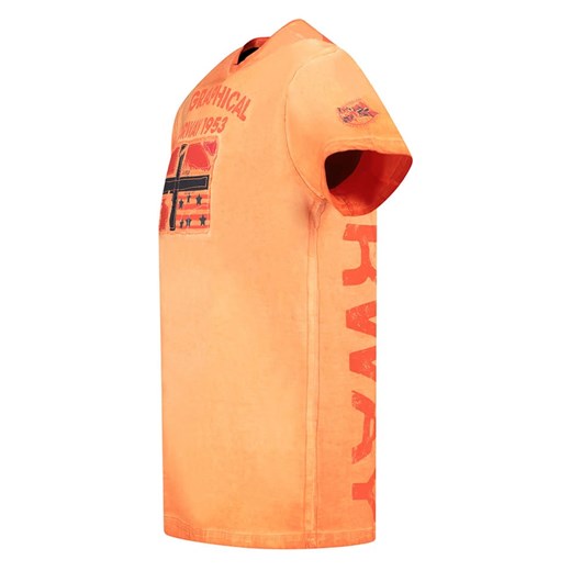 Geographical Norway Koszulka &quot;Jotz&quot; w kolorze pomarańczowym Geographical Norway XXL okazja Limango Polska