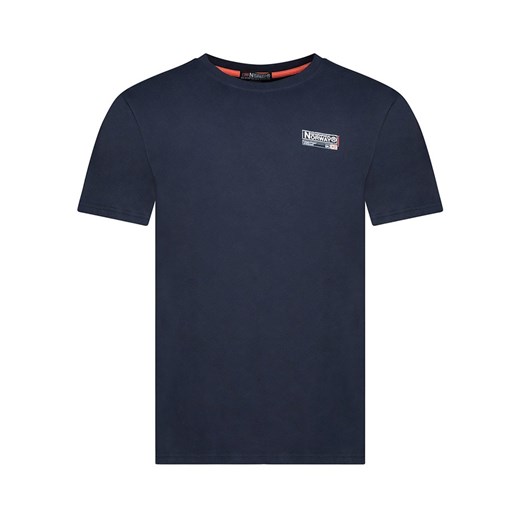 Geographical Norway Koszulka &quot;Jilva&quot; w kolorze granatowym ze sklepu Limango Polska w kategorii T-shirty męskie - zdjęcie 185712425