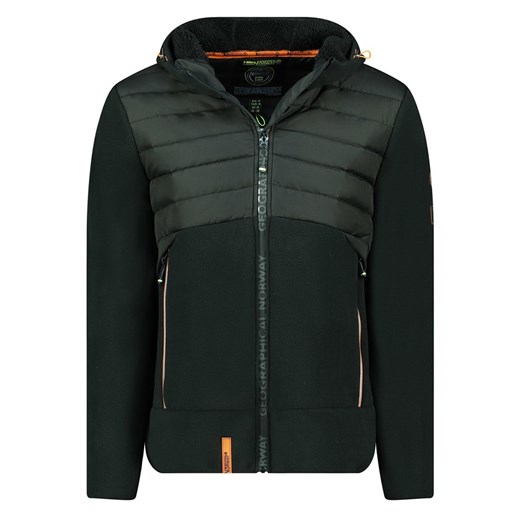 Geographical Norway Kurtka polarowa &quot;Timeup&quot; w kolorze czarnym ze sklepu Limango Polska w kategorii Bluzy męskie - zdjęcie 185712496