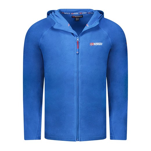 Geographical Norway Kurtka polarowa &quot;Tugood&quot; w kolorze niebieskim ze sklepu Limango Polska w kategorii Bluzy męskie - zdjęcie 185712508