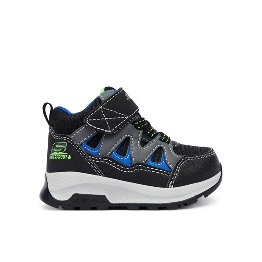 Trzewiki Skechers Storm Blazer 406377N BKBL Czarny ze sklepu eobuwie.pl w kategorii Buty sportowe dziecięce - zdjęcie 185712685